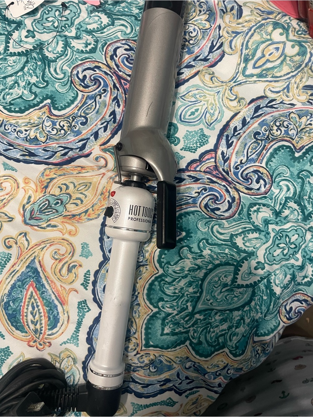 Professional White Curling Irons - White